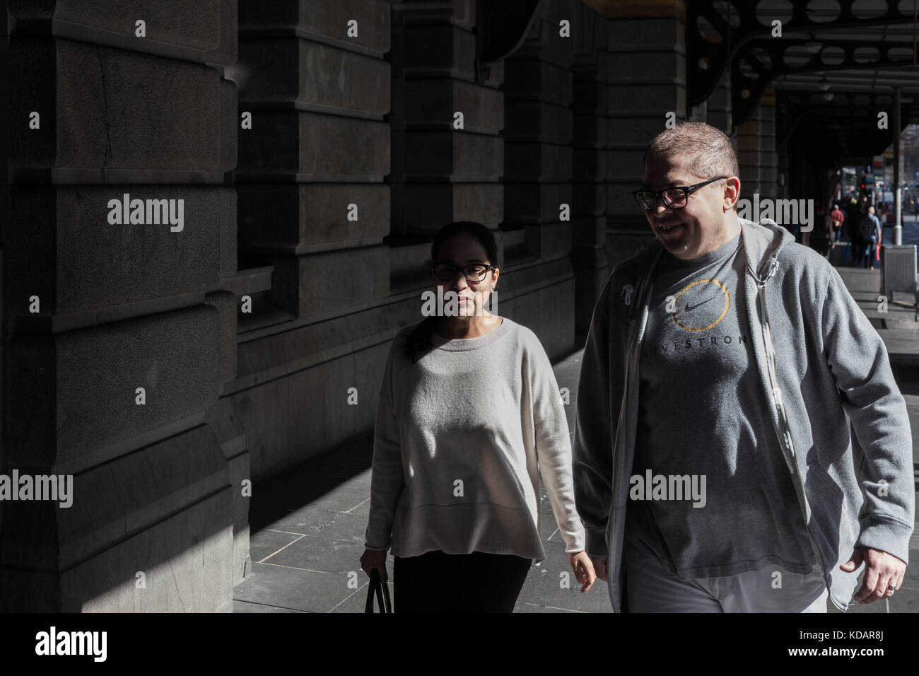 Man walking street australia hi-res stock photography and images - Alamy