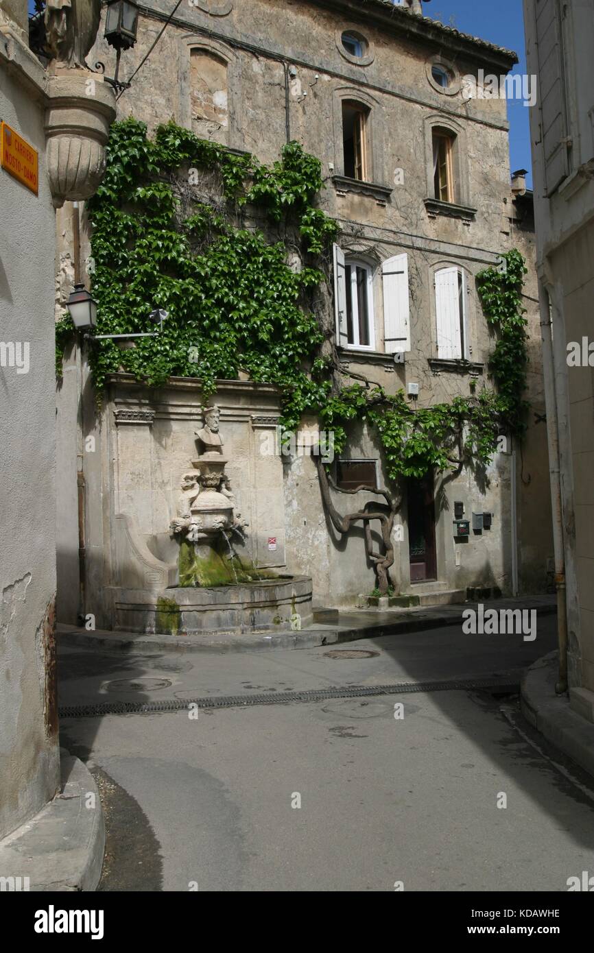 Birthplace of Nostradamus in Saint Remy Geburtsort von Nostradamus in
