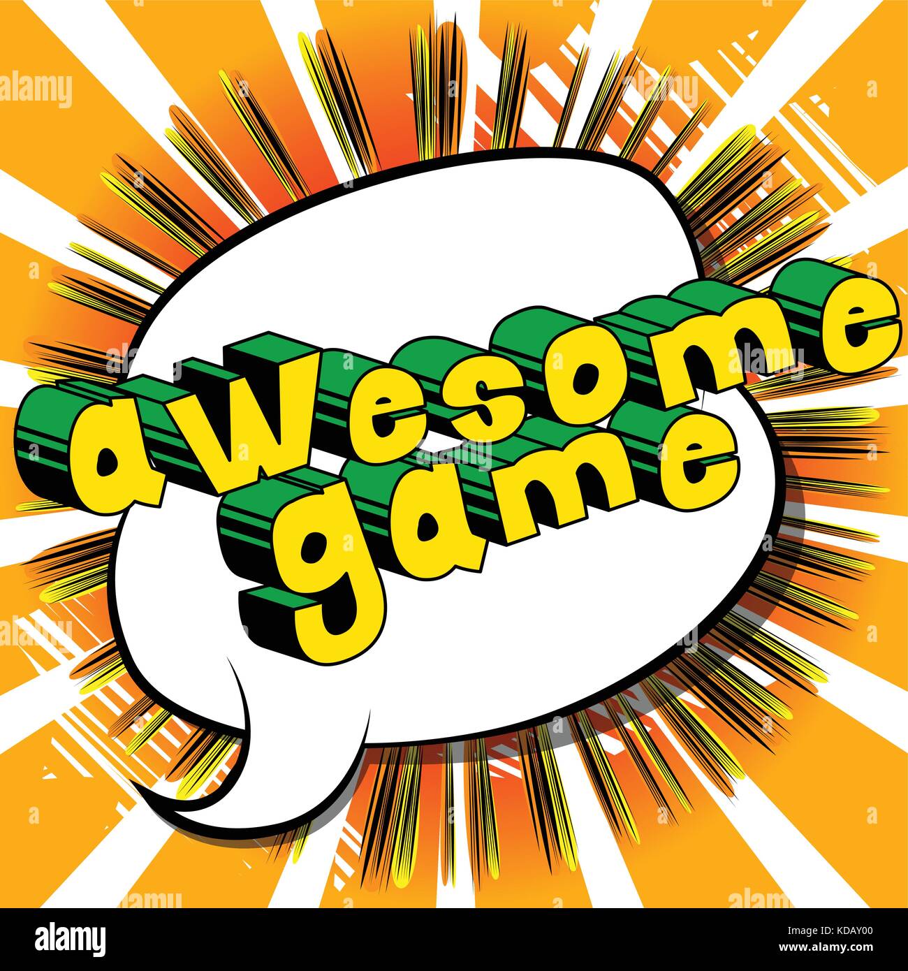 The Word Awesome Clipart