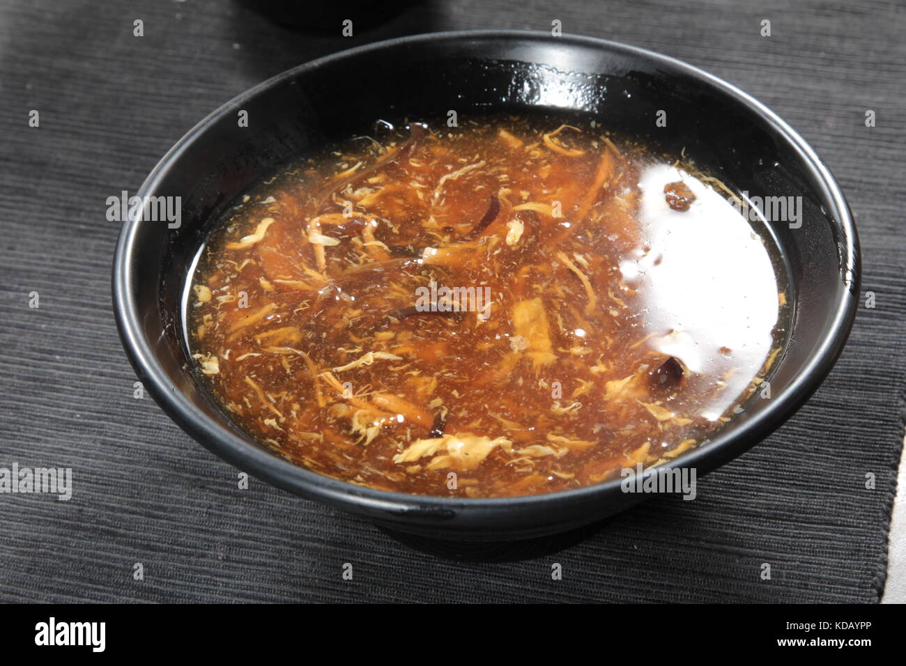 chinese chicken or seafood broth Stock Photo Alamy