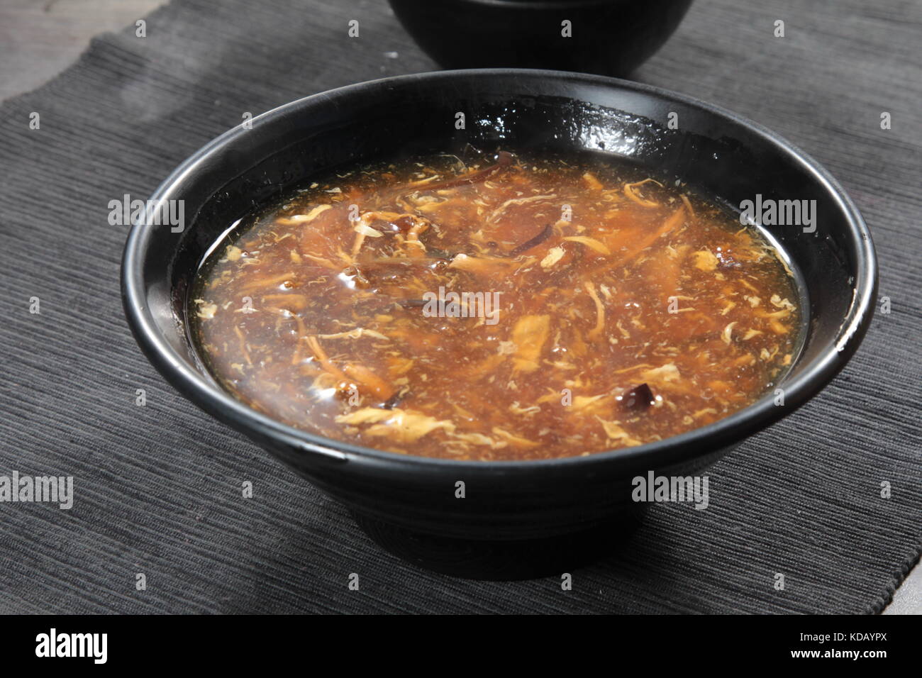 chinese chicken or seafood broth Stock Photo Alamy
