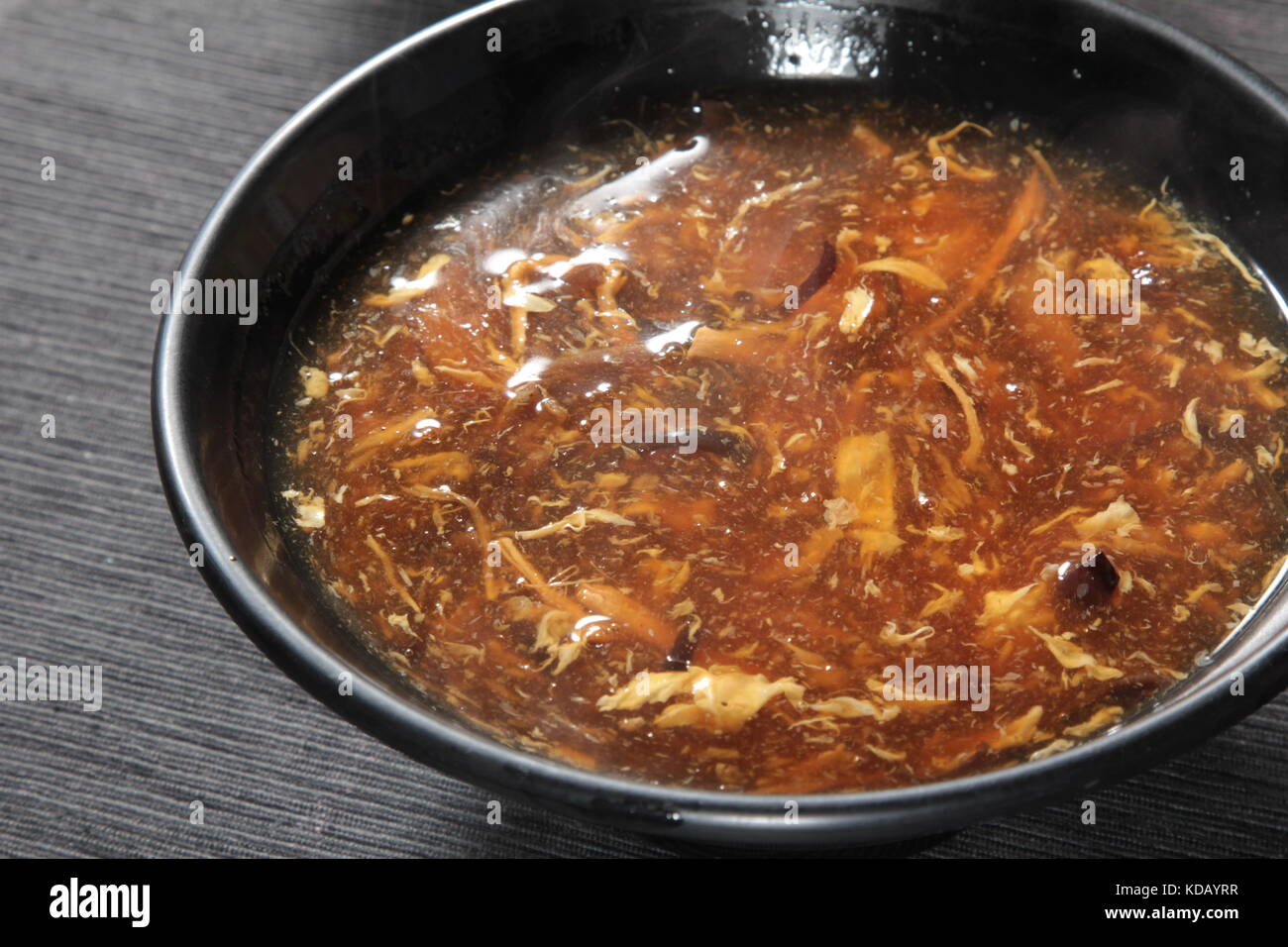 chinese chicken or seafood broth Stock Photo Alamy