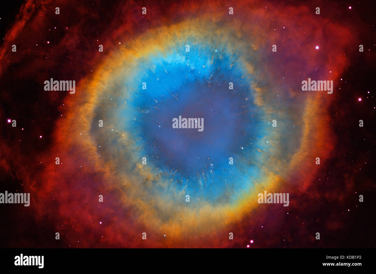 Deep space object: Helix Nebula (NGC 7293), elements of this image furnished by NASA Stock Photo