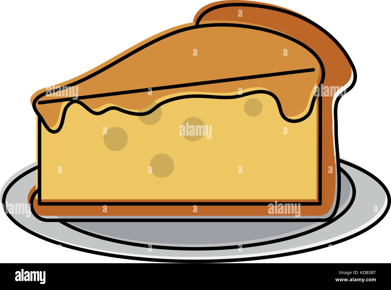 pie plain pastry icon image Stock Vector Image & Art - Alamy