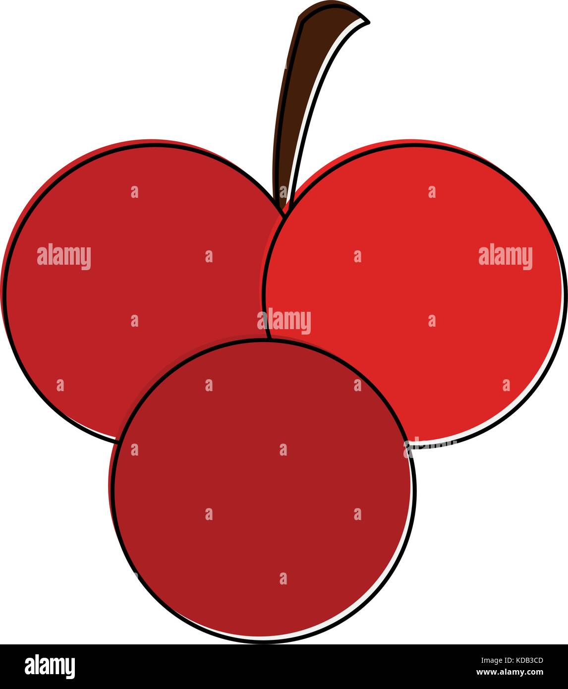 cherry fruit icon image Stock Vector Image & Art - Alamy