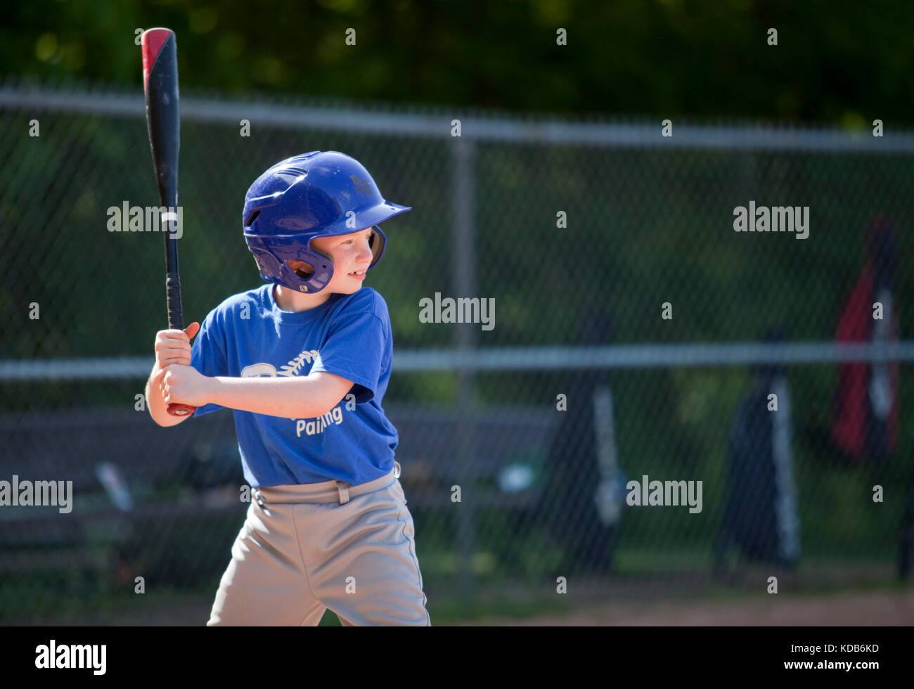Baseball player hitting ball hires stock photography and images Alamy