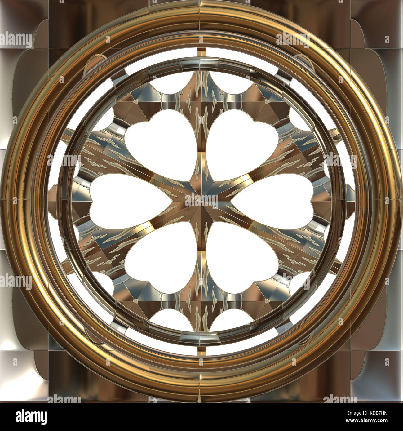 Round brass porthole isolated on white background Stock Photo - Alamy