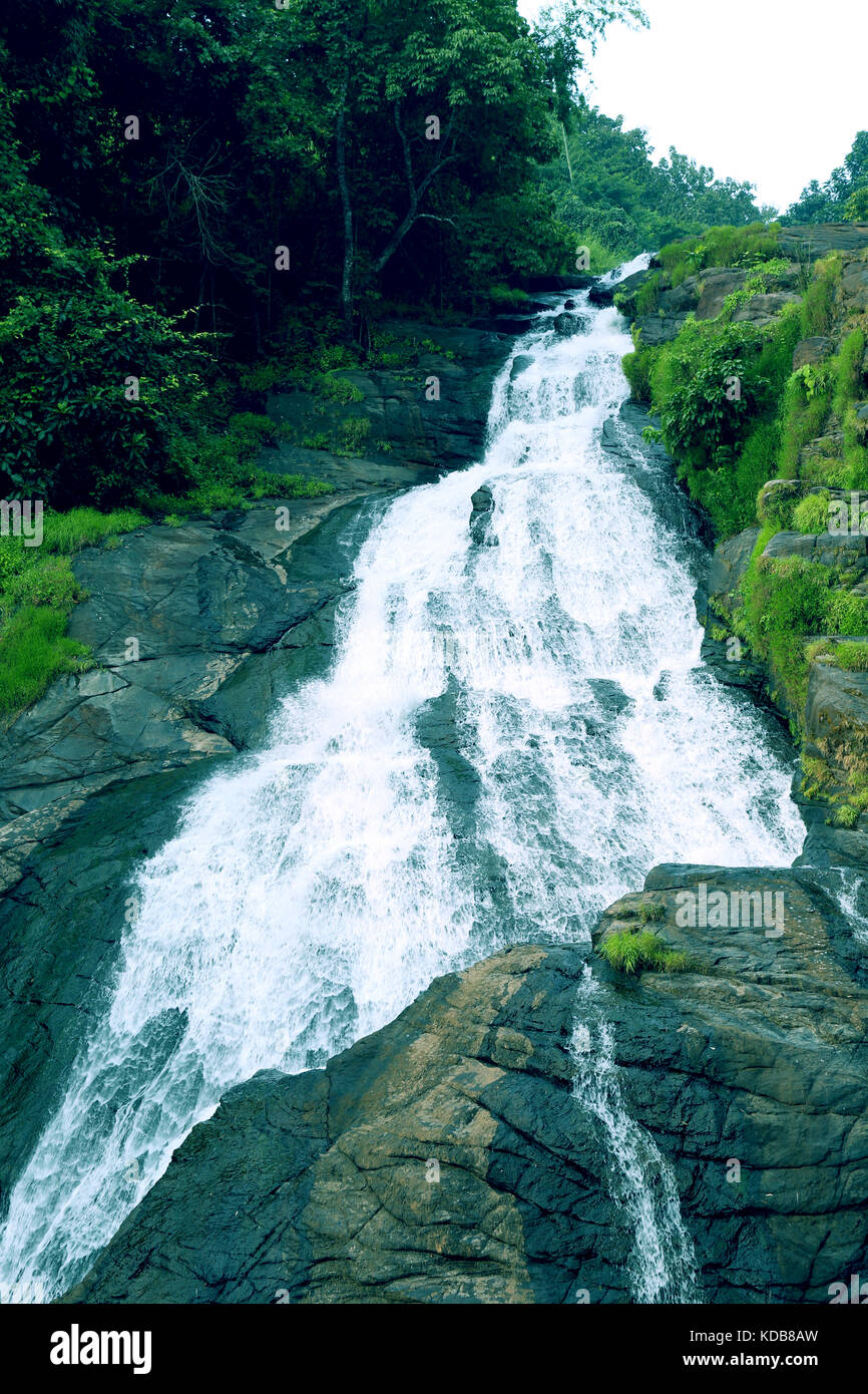 A waterfall in the mountain.Waterfall in the mountain Stock Photo - Alamy