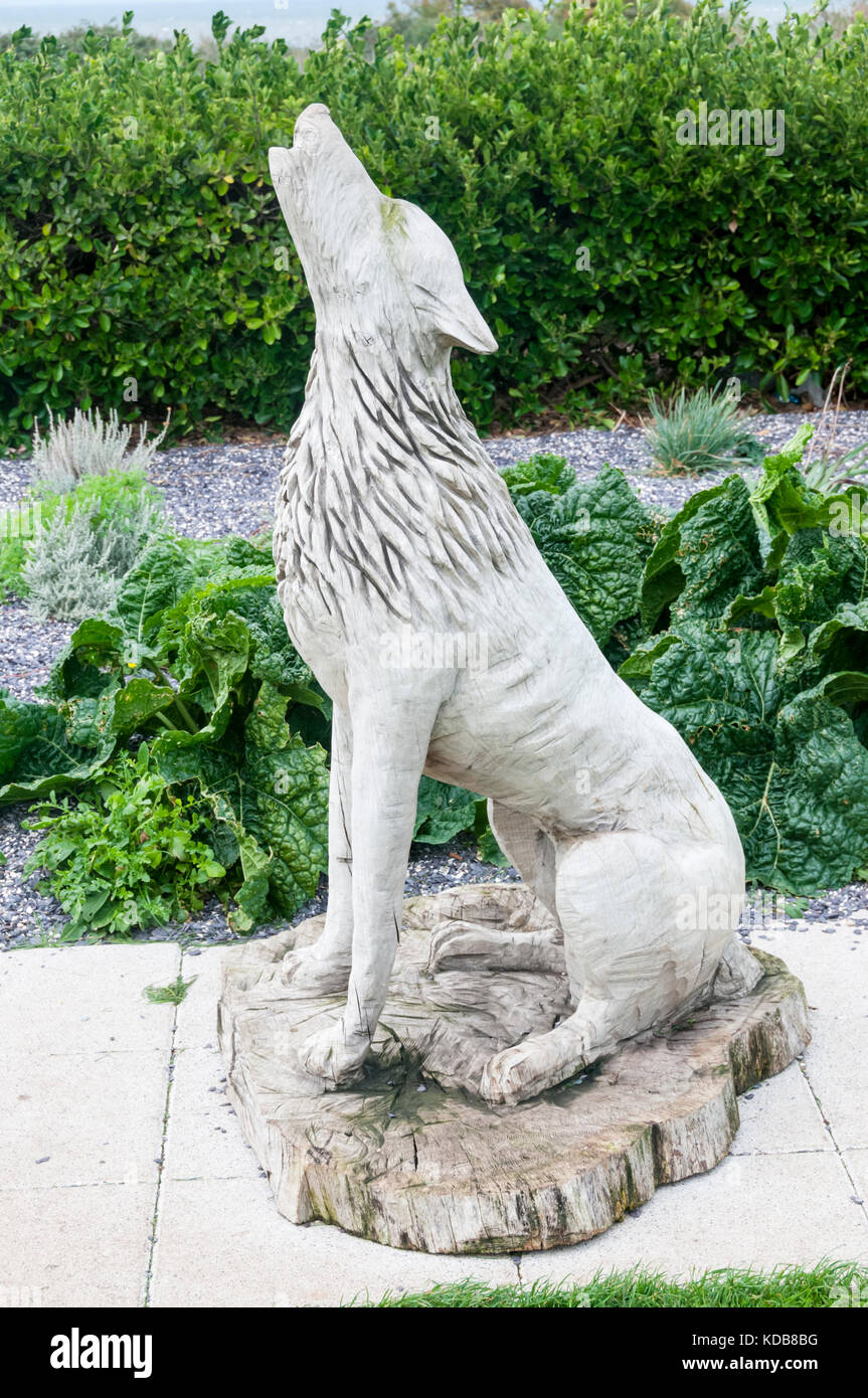 Wood Carving Animal Uk Stock Photos