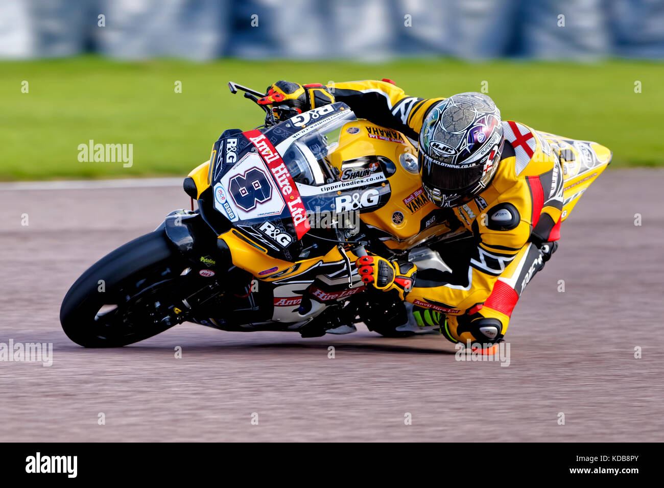 British Superbike Rider Shaun Winfield on the Anvil Hire TAG