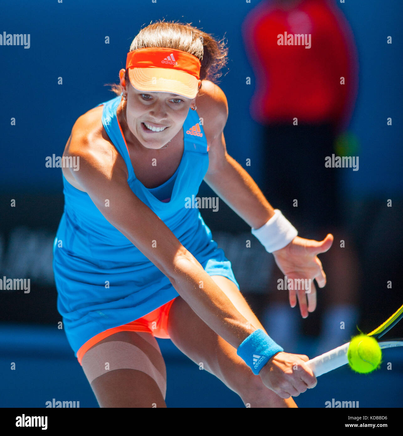 ANA IVANOVIC competes at the Australian Open. The Australian Open - a Grand  Slam Tournament - is the opening event of the tennis calendar annually  Stock Photo - Alamy