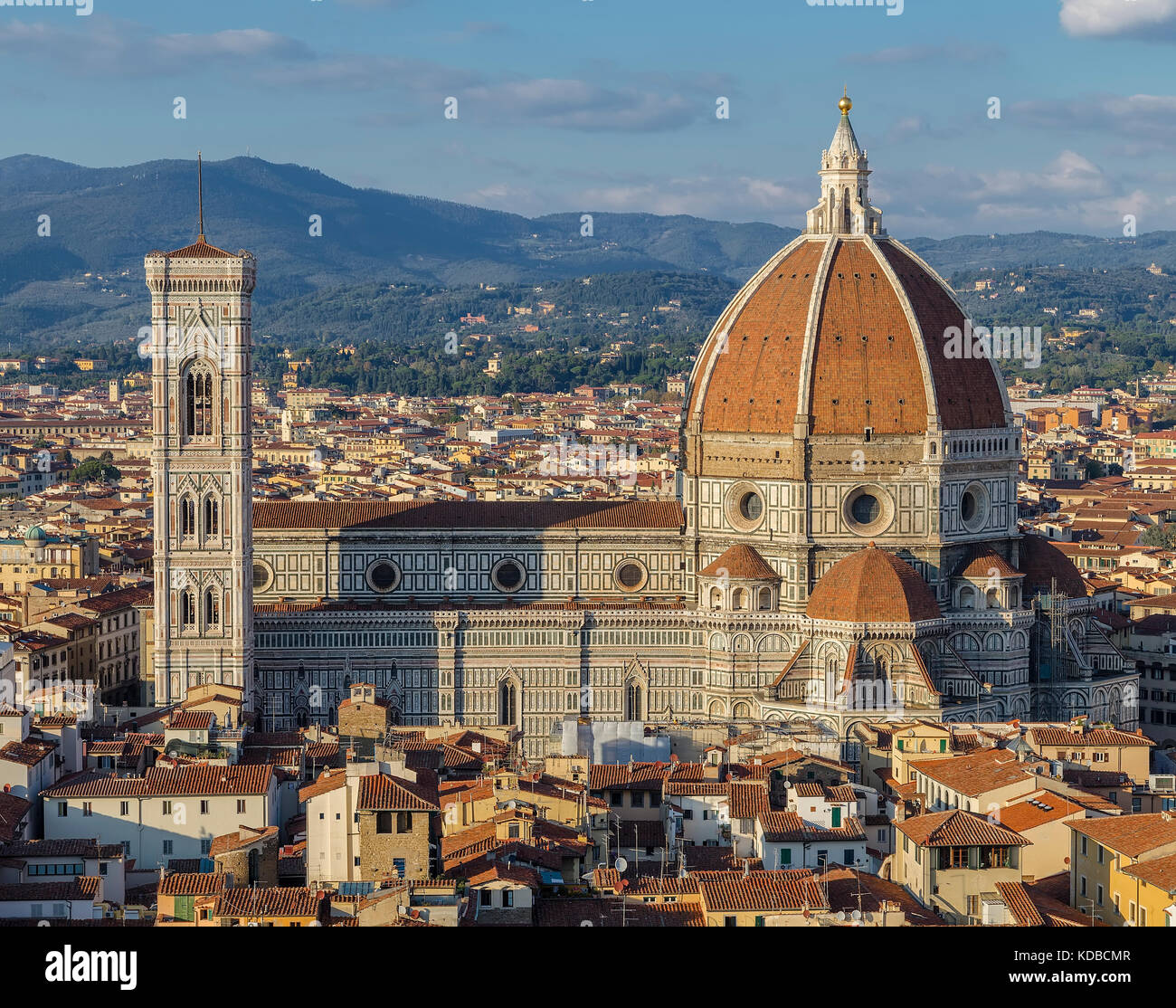 Basilica of Saint Mary of the Flower. Florence. Italy Stock Photo