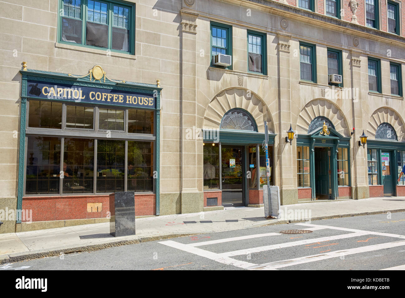 Capitol Coffee House, Bowdoin Street, Boston, MA, USA Stock Photo Alamy