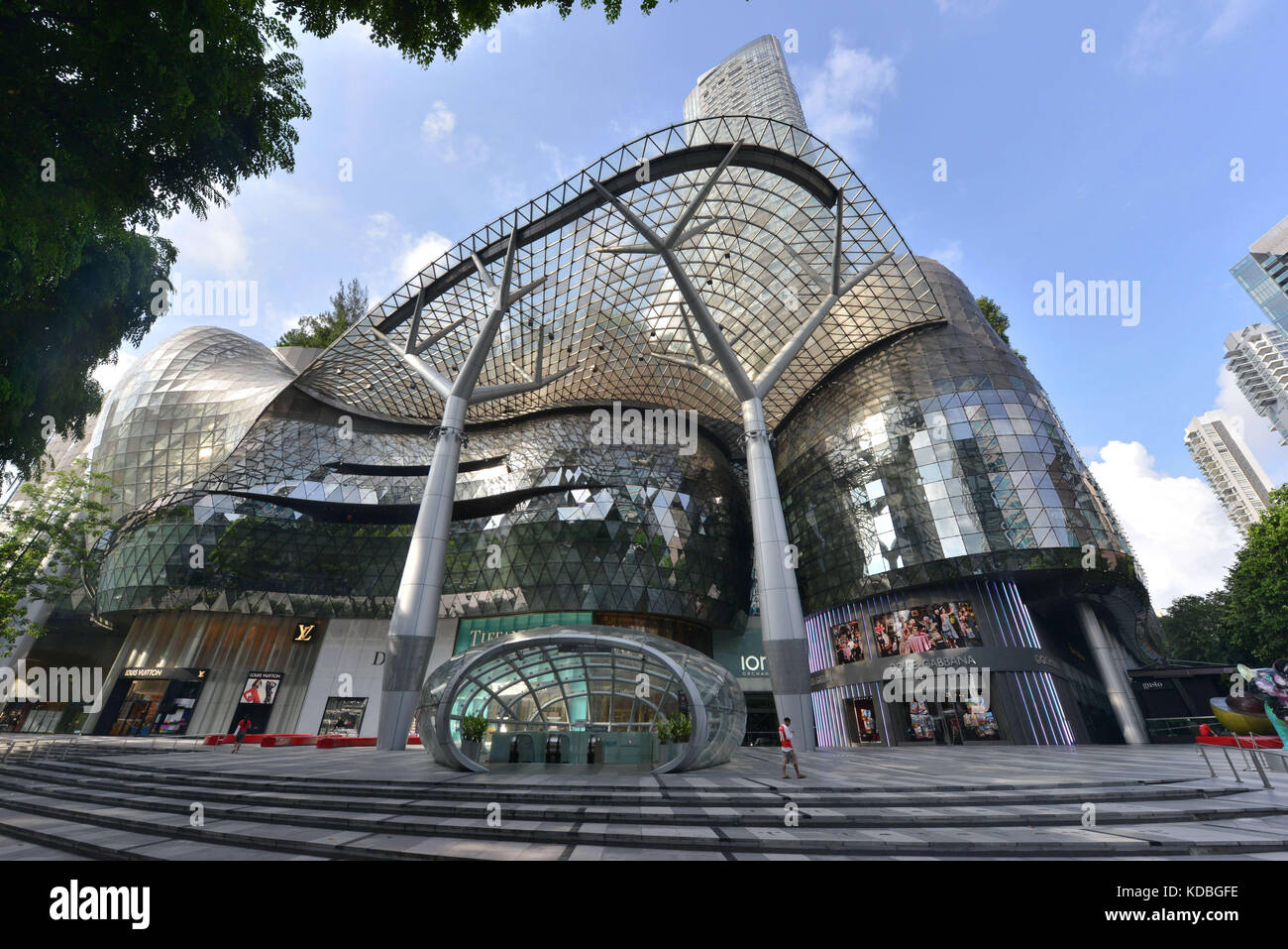 Singapore Ion Orchard Shopping Mall On Orchard Road French And