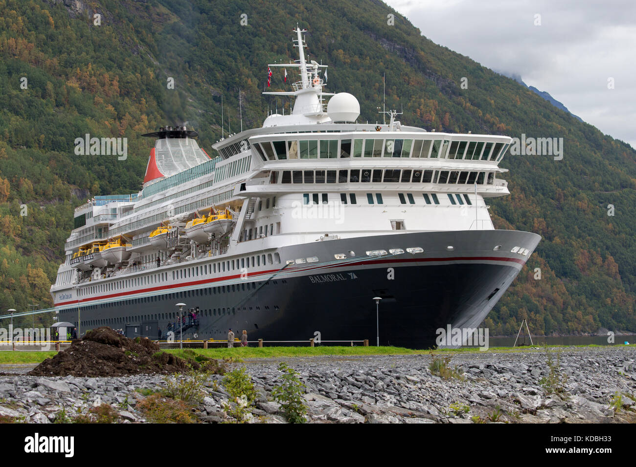 Fred Olsen Ship Balmoral Stock Photos Fred Olsen Ship Balmoral