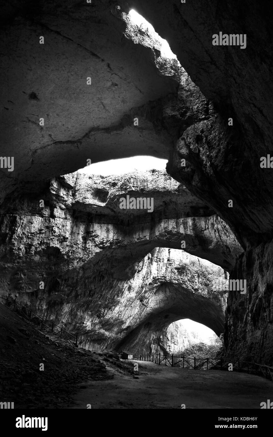 Devetashka Cave, Bulgaria Stock Photo