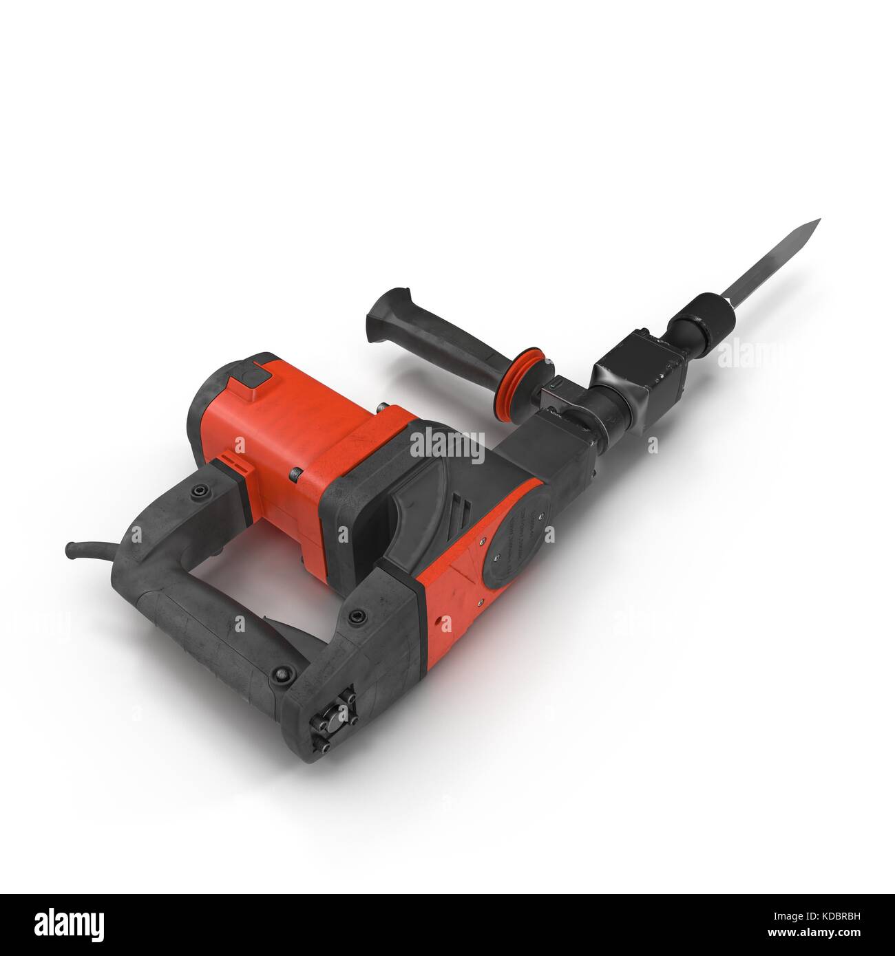 Electric Demolition Jack Hammer on White Background Stock Photo Alamy