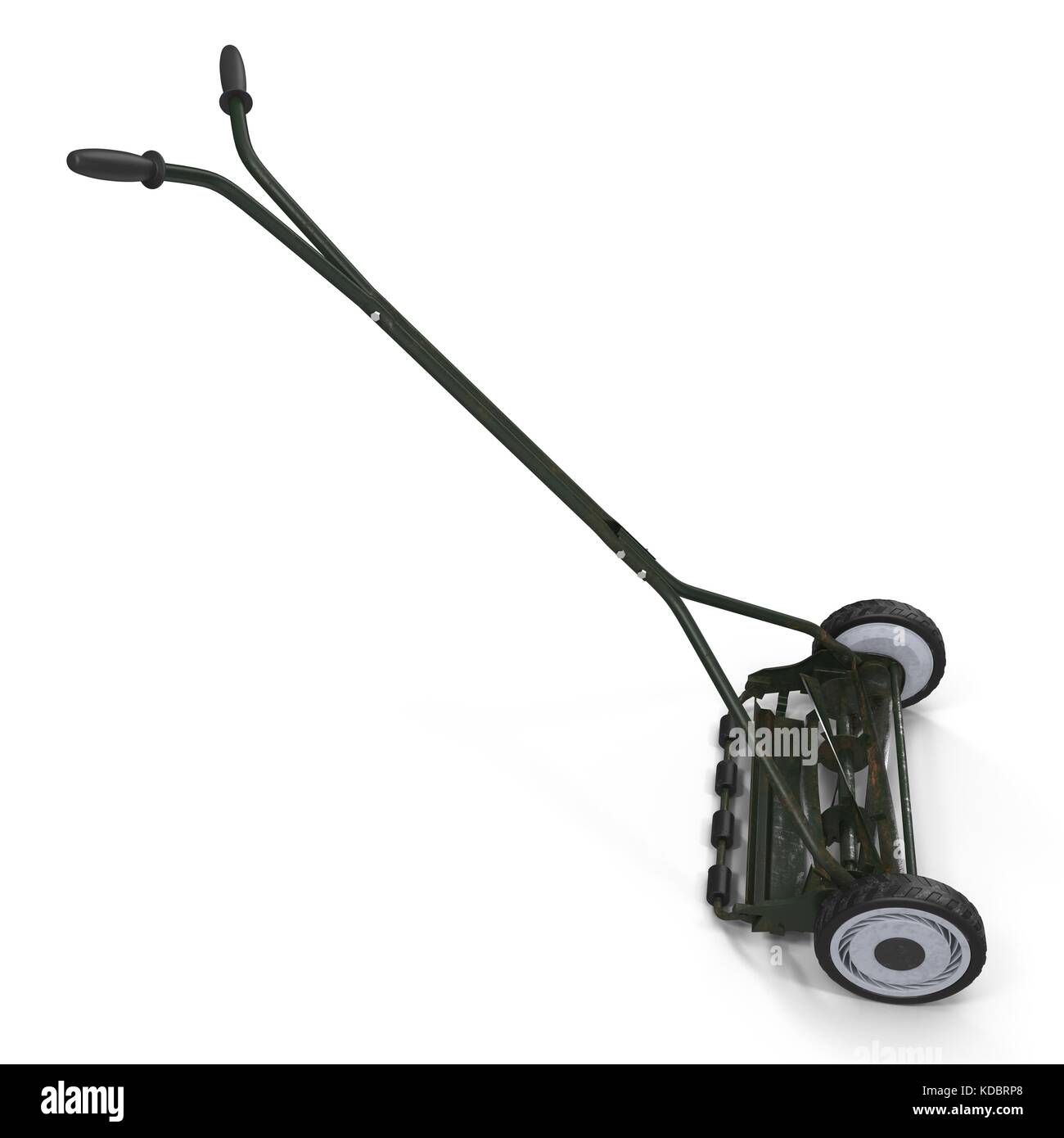 Vintage push lawn mower hires stock photography and images Alamy