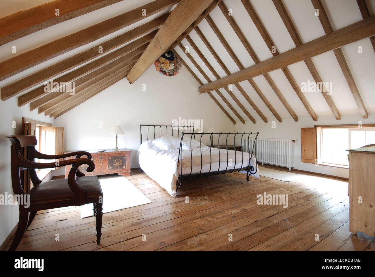 Exposed Wooden Ceiling Beams Stock Photos Exposed Wooden Ceiling