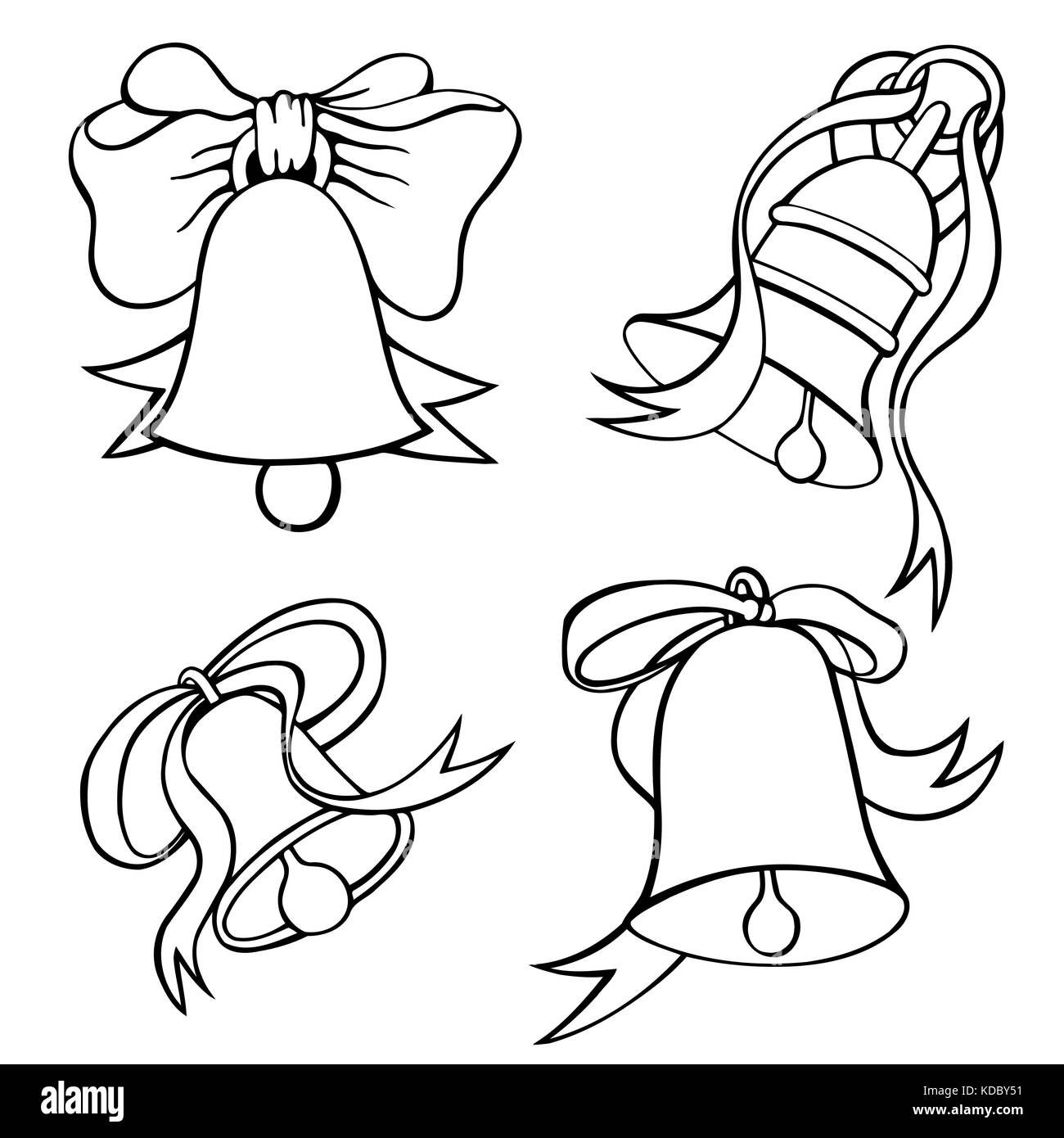 wedding bells coloring pages