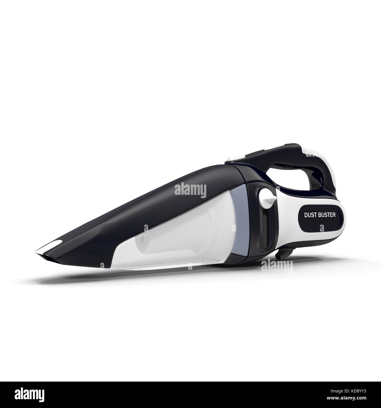 Portable handheld vacuum cleaner on white Stock Photo Alamy