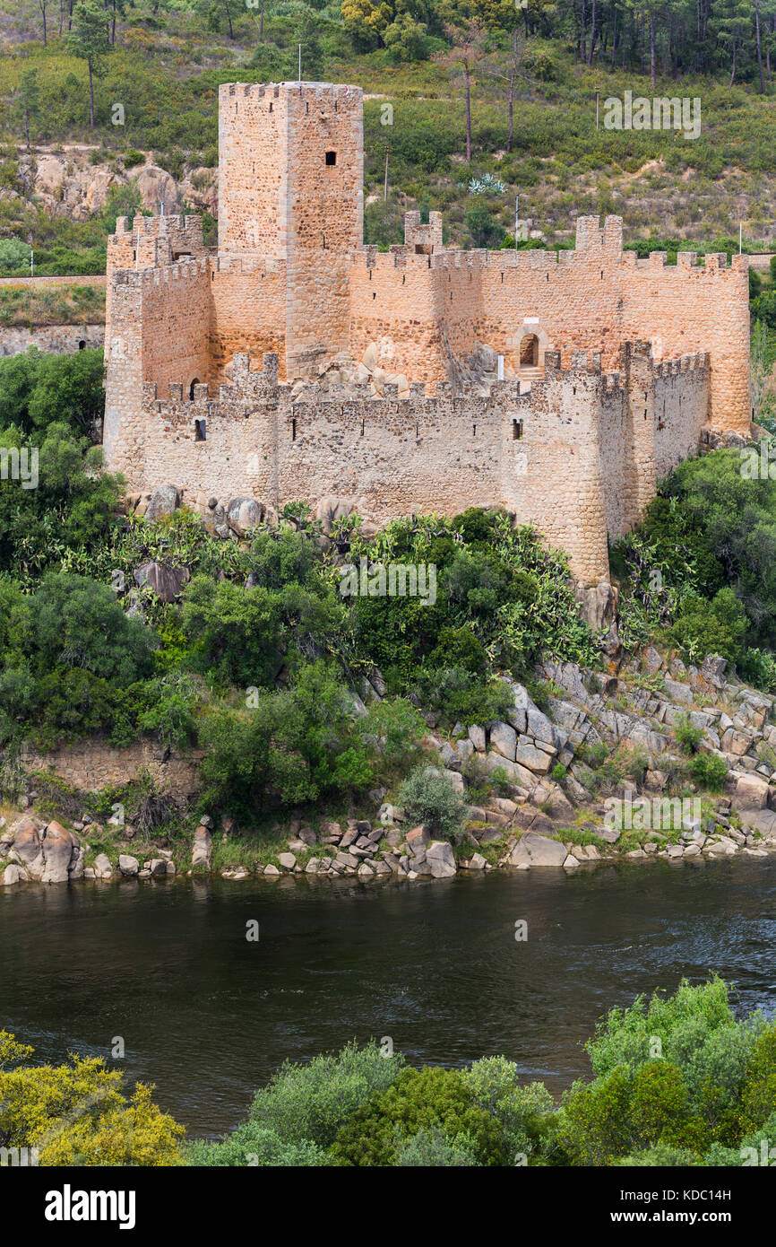 Almourol Castle is a medieval castle in central Portugal situated on a