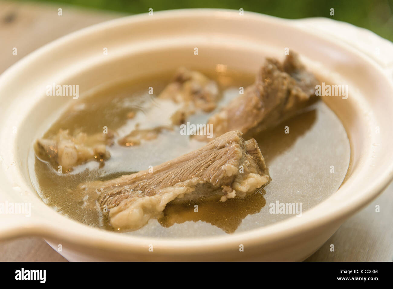 pork chop soup Stock Photo - Alamy