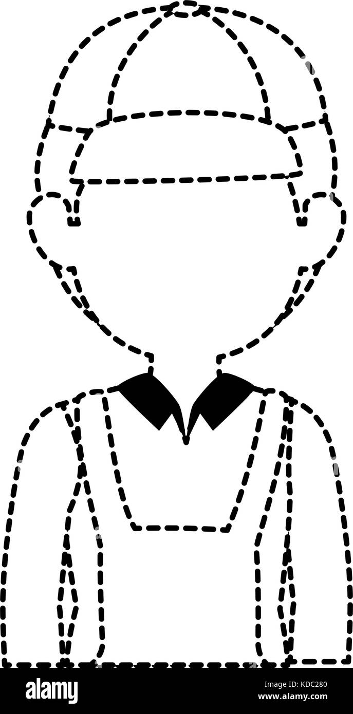 delivery worker avatar character vector illustration design Stock ...