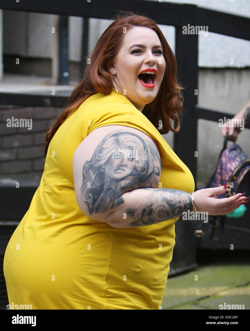 Tess Holliday outside ITV Studios Featuring: Tess Holliday Where