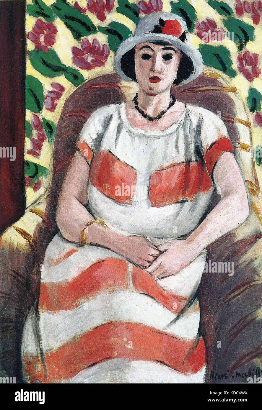 La Jeune Femme en Rose Matisse, Henri 1923 Stock Photo - Alamy