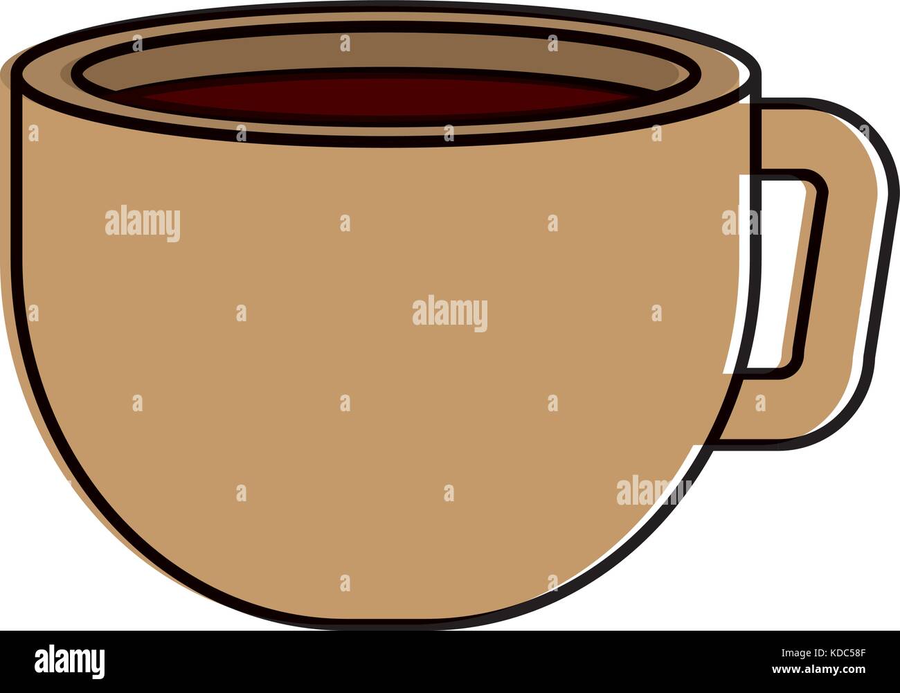 coffee cup isolated icon vector illustration design Stock Vector Image ...