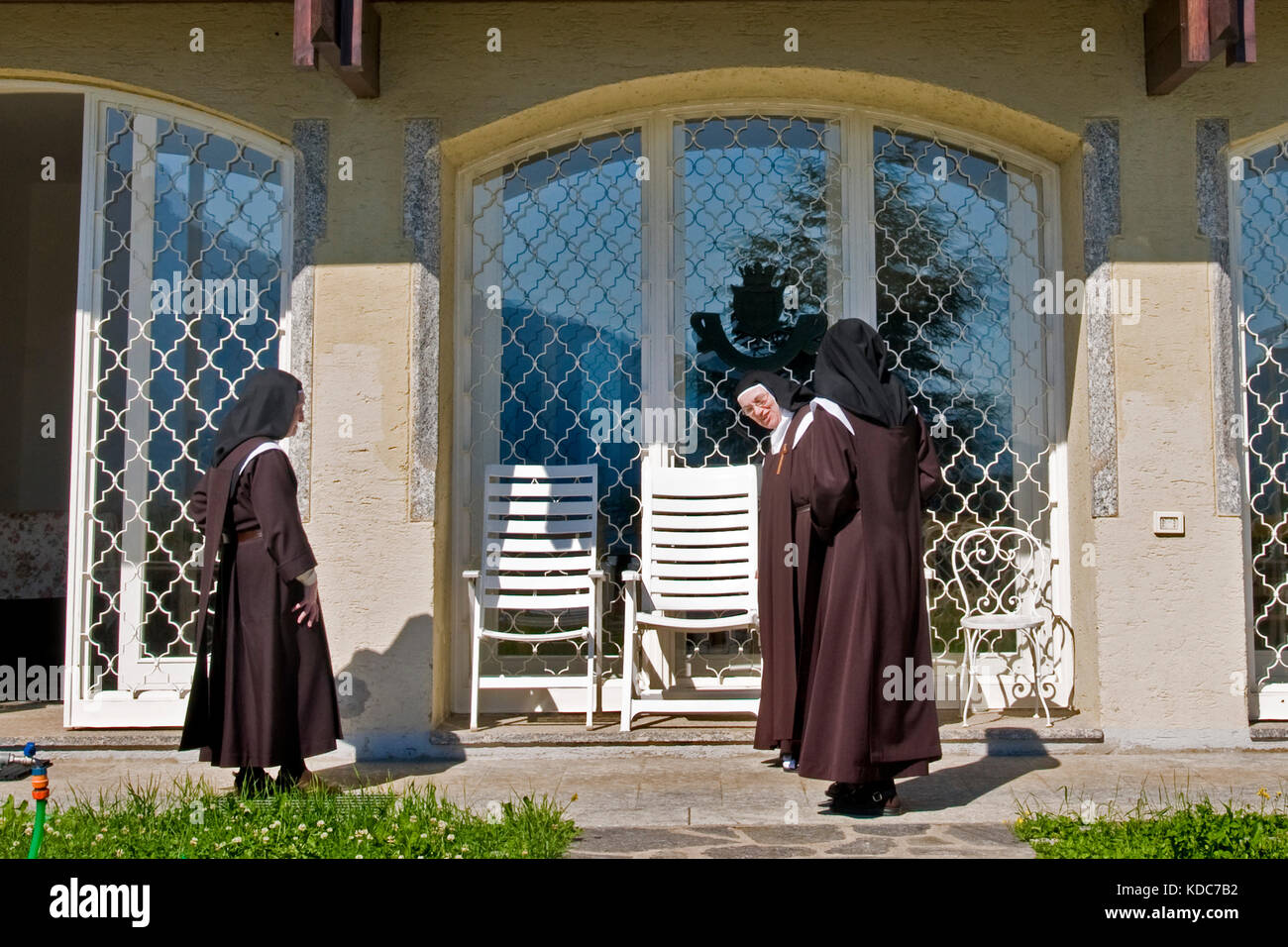 Italy, Lombardy, Concenedo di Barzio, Carmelo Monastery Stock Photo