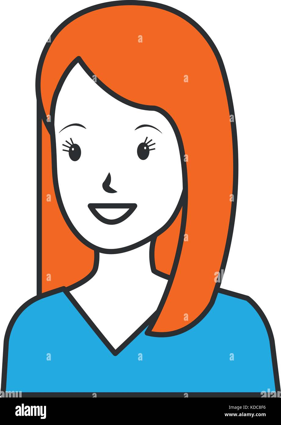 beautiful woman avatar character Stock Vector Image & Art - Alamy