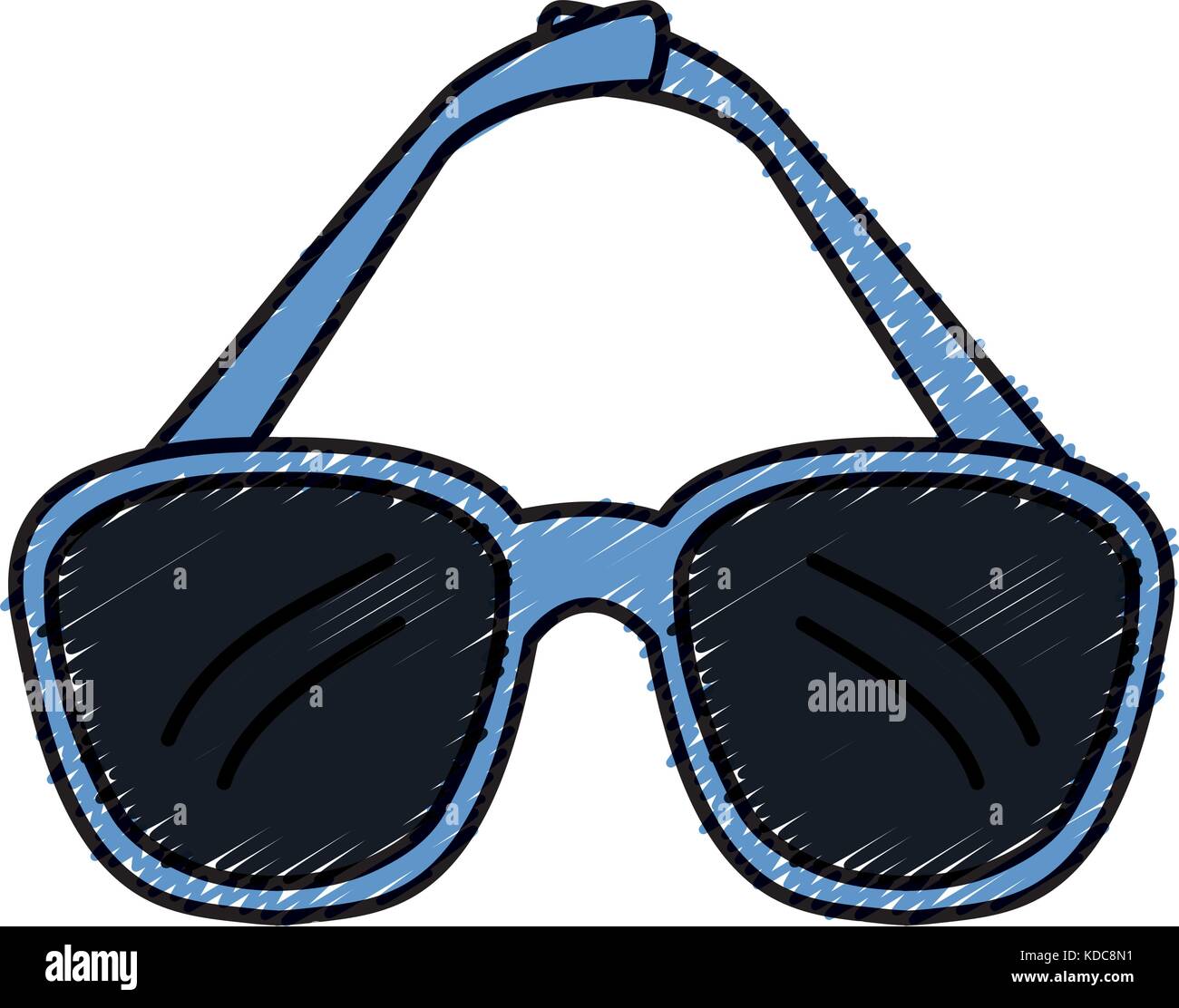 summer sunglasses isolated icon Stock Vector Image & Art - Alamy