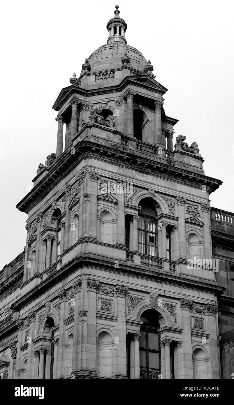 Glasgow City Council Building Stock Photo