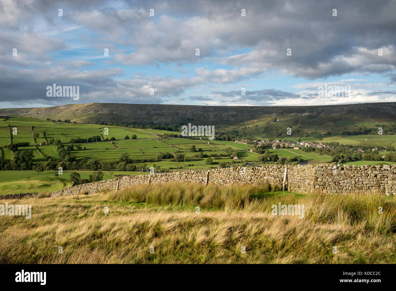 Beautiful countryside around Reeth in Swaledale, North Yorkshire ...