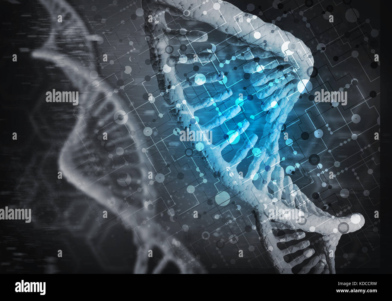 DNA molecules background Stock Photo - Alamy