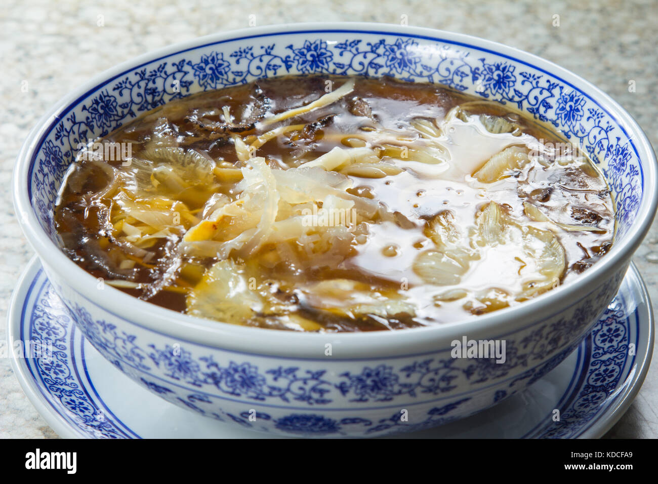 chinese supreme chicken or seafood broth Stock Photo Alamy