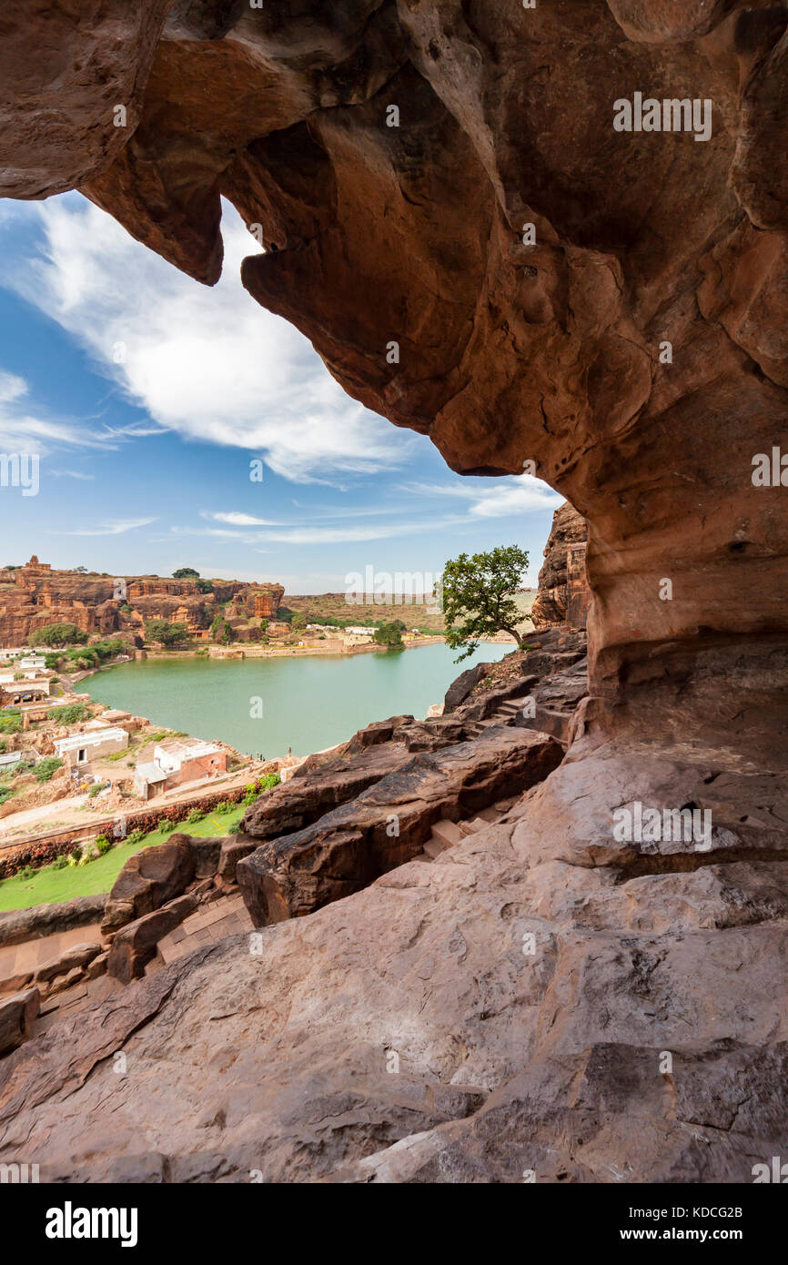 Badami, formerly known as Vatapi, is a town and headquarters of a taluk ...
