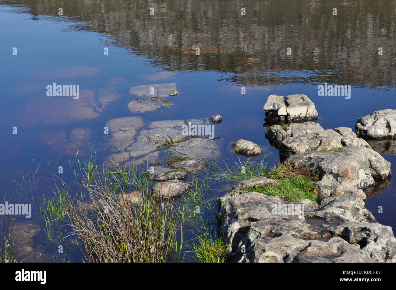 Silvermine Reservoir, Silvermine National Park, Cape Town, South Africa Stock Photo
