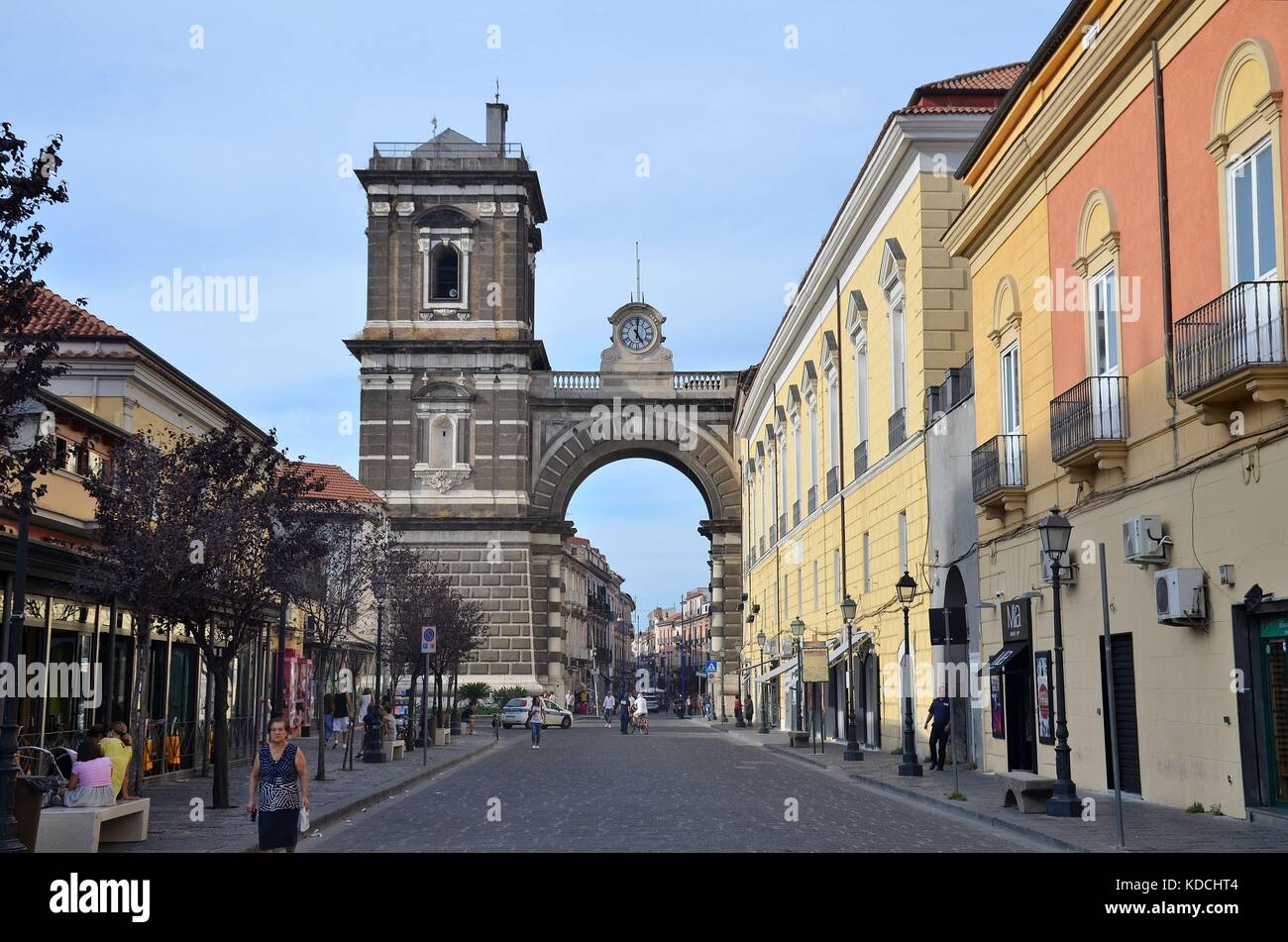 Aversa bei Neapel, Kampanien, Italien Stock Photo