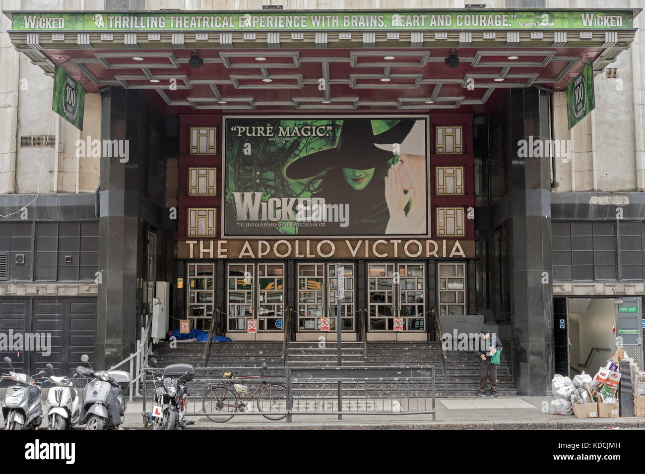 Apollo Victoria Theatre Stock Photo
