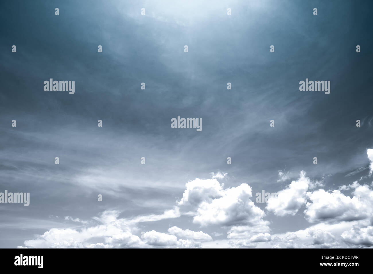 Black and white scene of sky and clouds background Stock Photo - Alamy