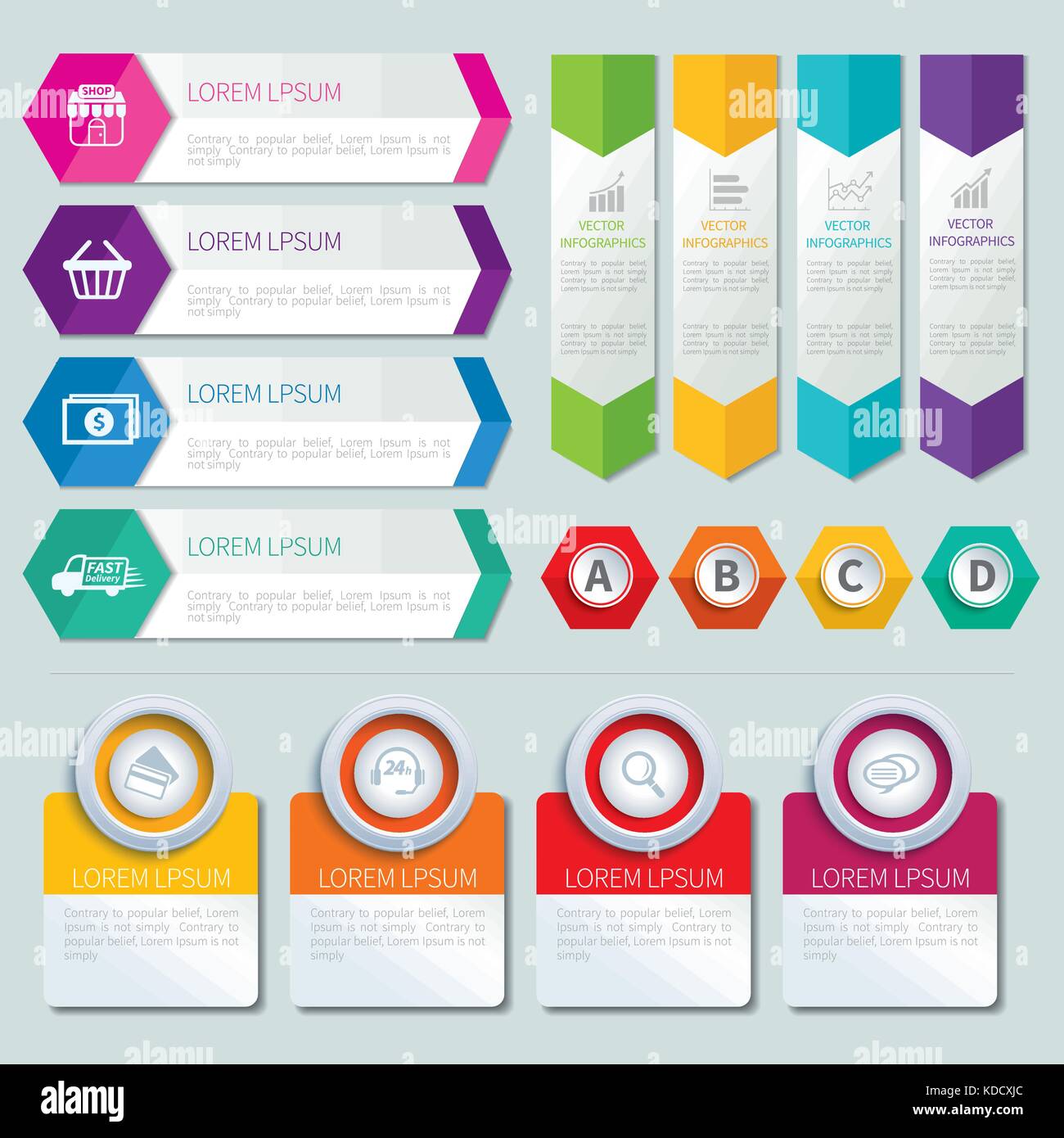 Red infographic chart hi-res stock photography and images - Alamy