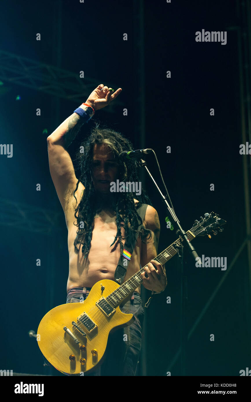 MADRID - JUN 24: Nofx (punk rock music band) perform in concert at