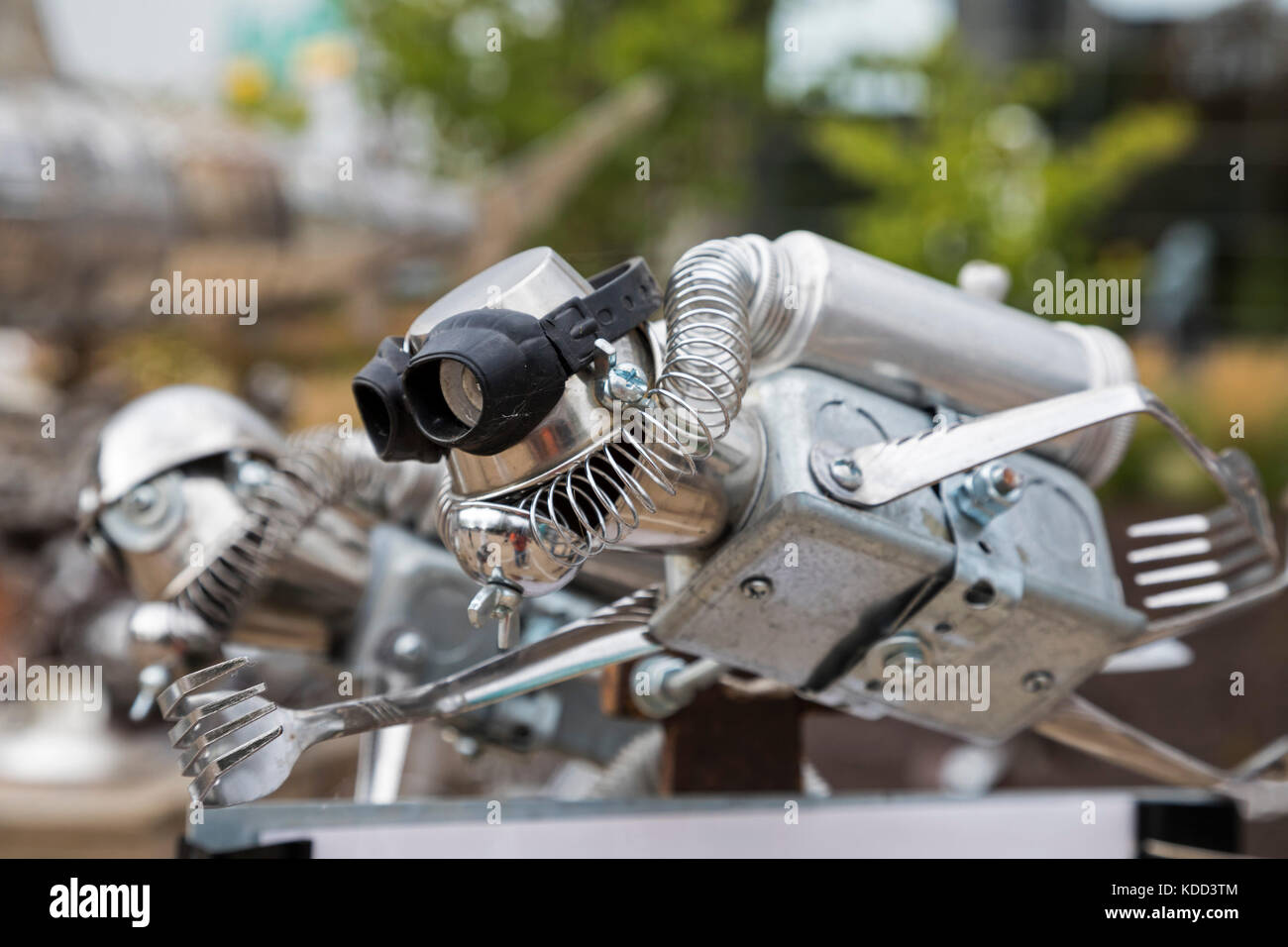 Grand Rapids, Michigan - The annual ArtPrize competition features more than a thousand works of art at nearly 200 venues across the city. A detail of  Stock Photo