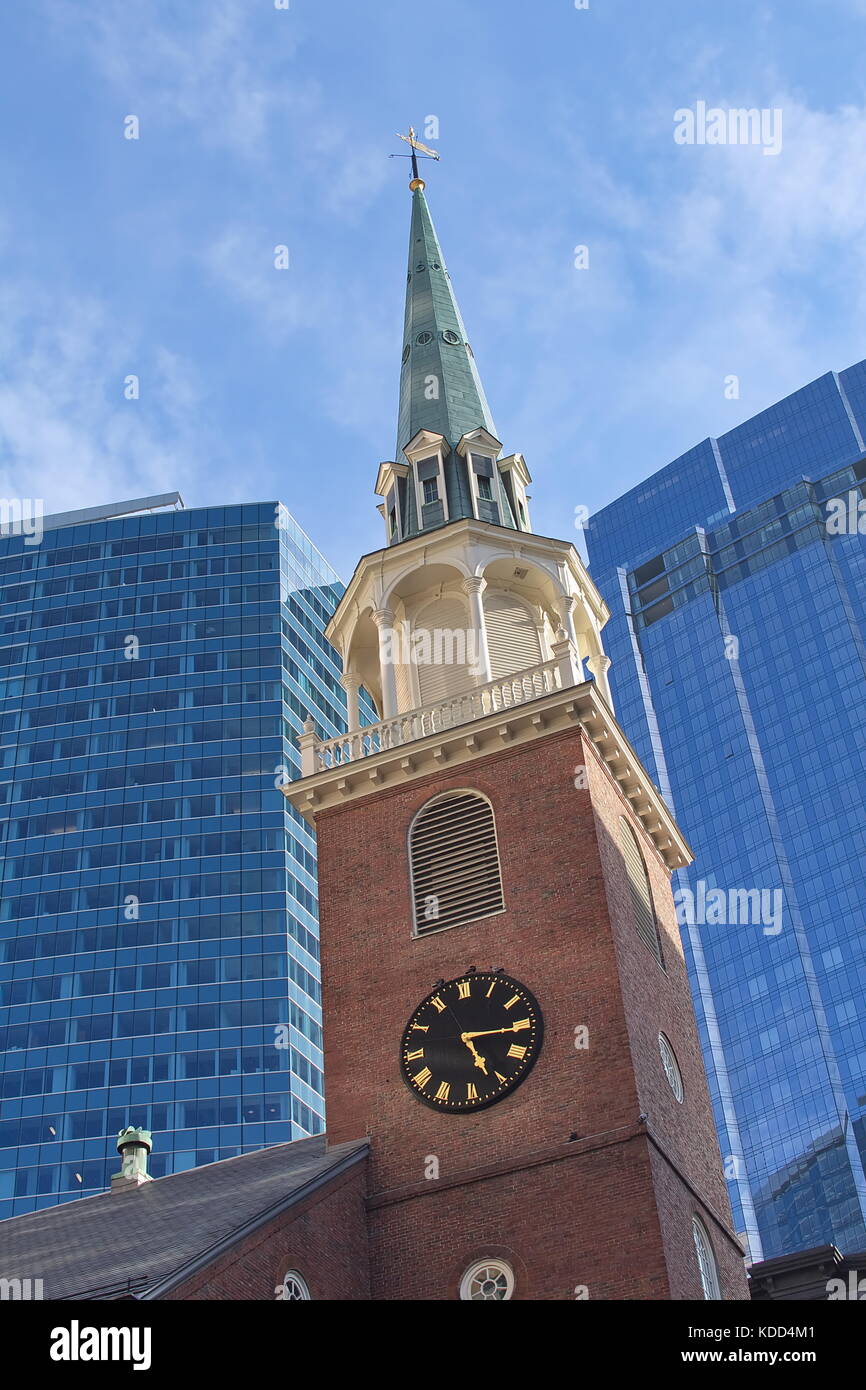 The Old South Meeting House in Boston, MA Stock Photo