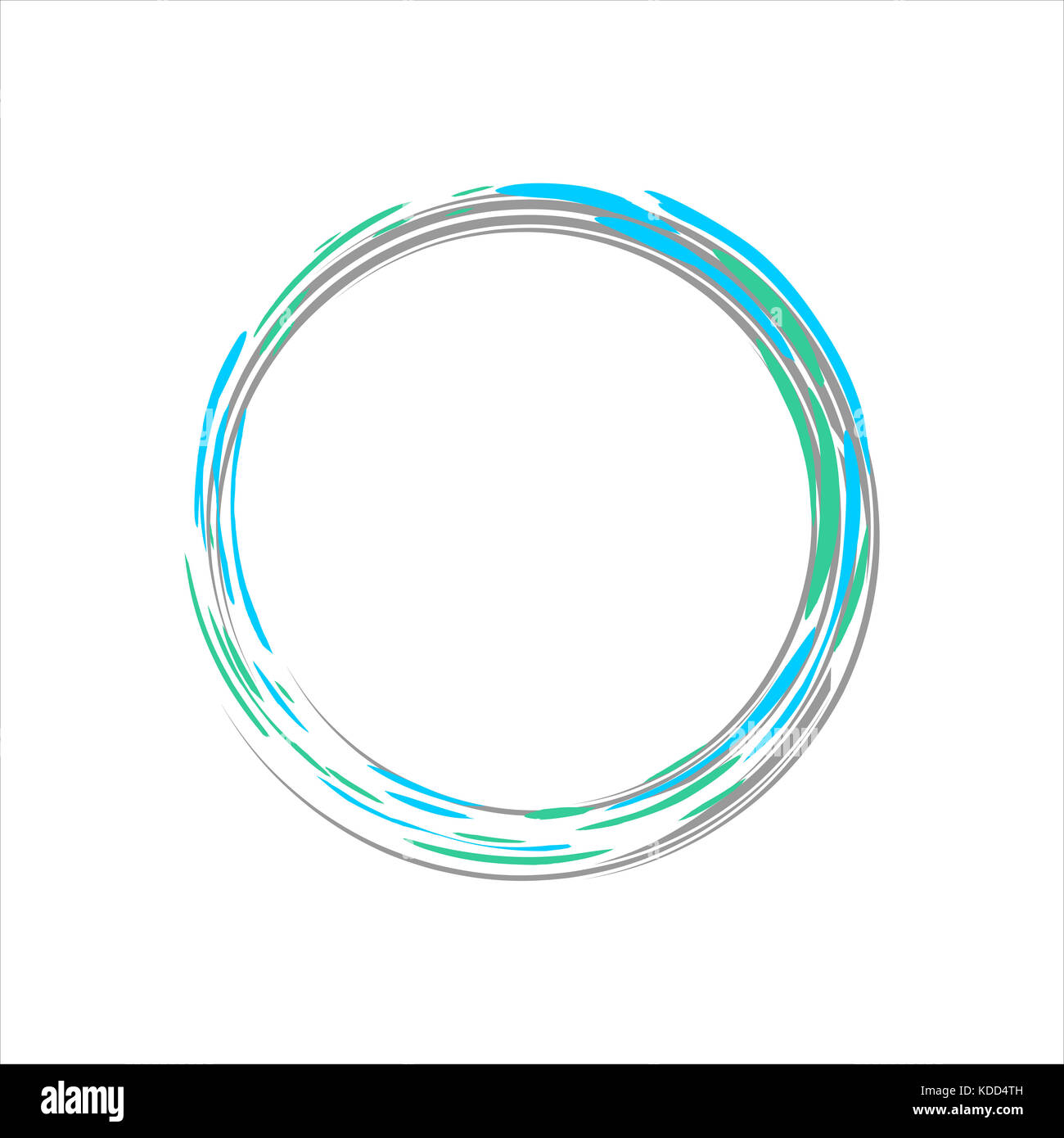 Light Blue Motion Zen Symbol Stock Photo Alamy