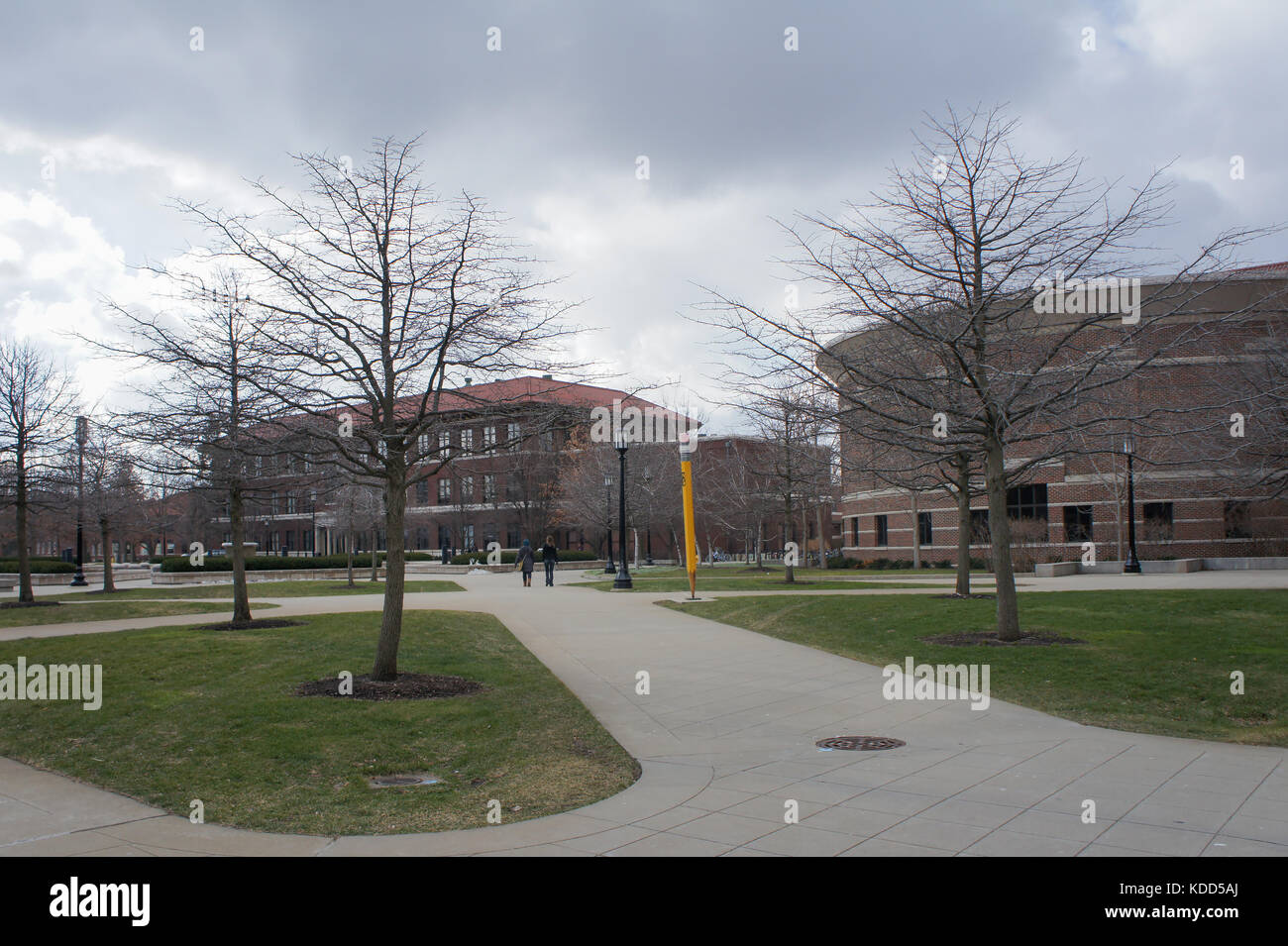 Purdue, JAN 30 The beautiful campus of Purdue University on JAN 30