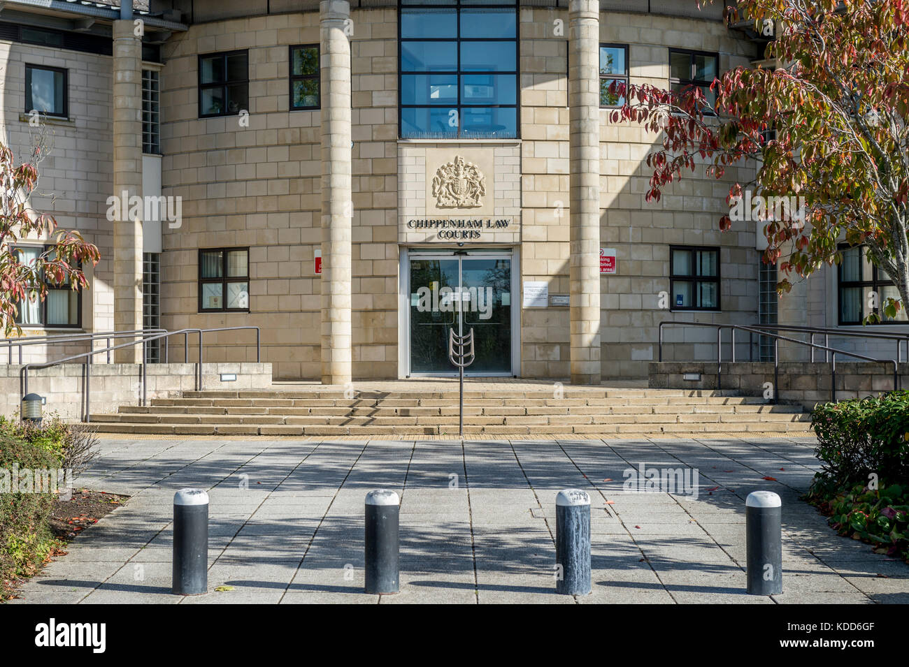 The outside of Chippenham Magistrates' Court Stock Photo Alamy